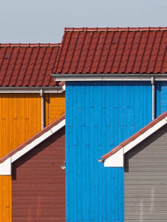 Detail of Colorful Houses